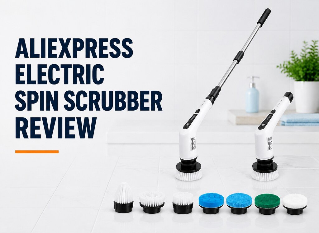 AliExpress Electric Spin Scrubber Review