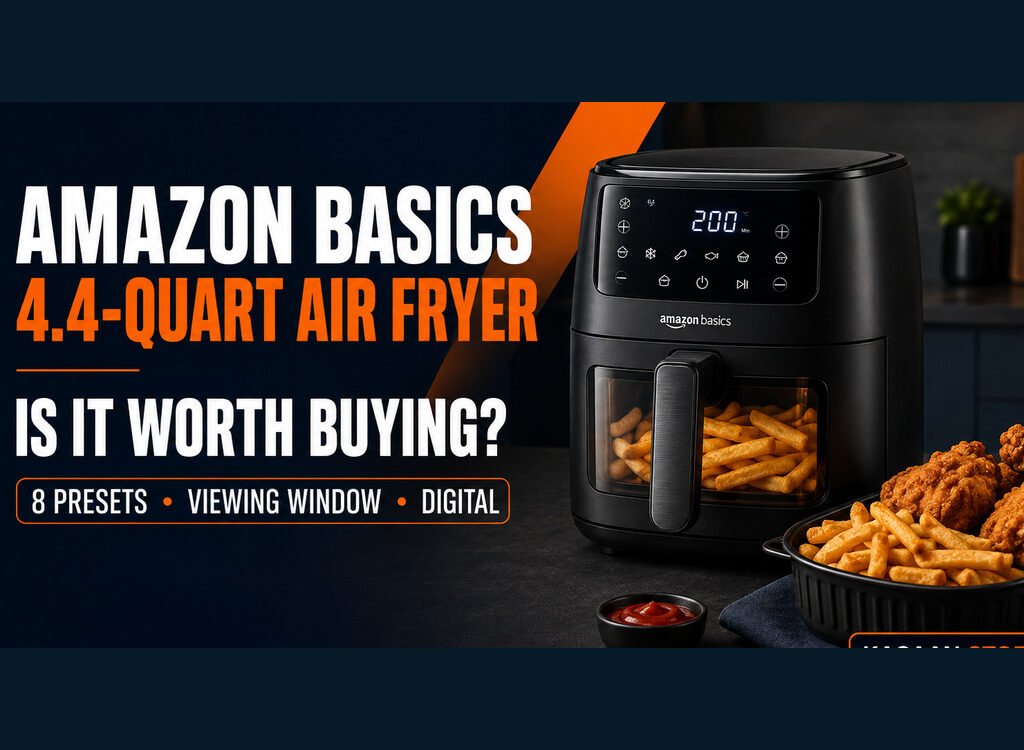 Amazon Basics 4.4-Quart Air Fryer review