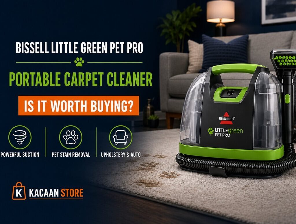 BISSELL Little Green Pet Pro 3909 portable carpet cleaner review