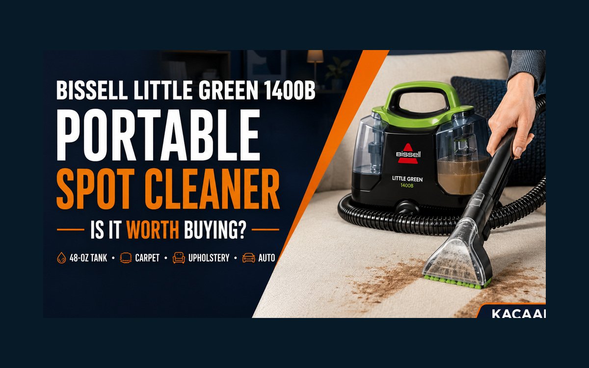 BISSELL Little Green 1400B portable spot cleaner review