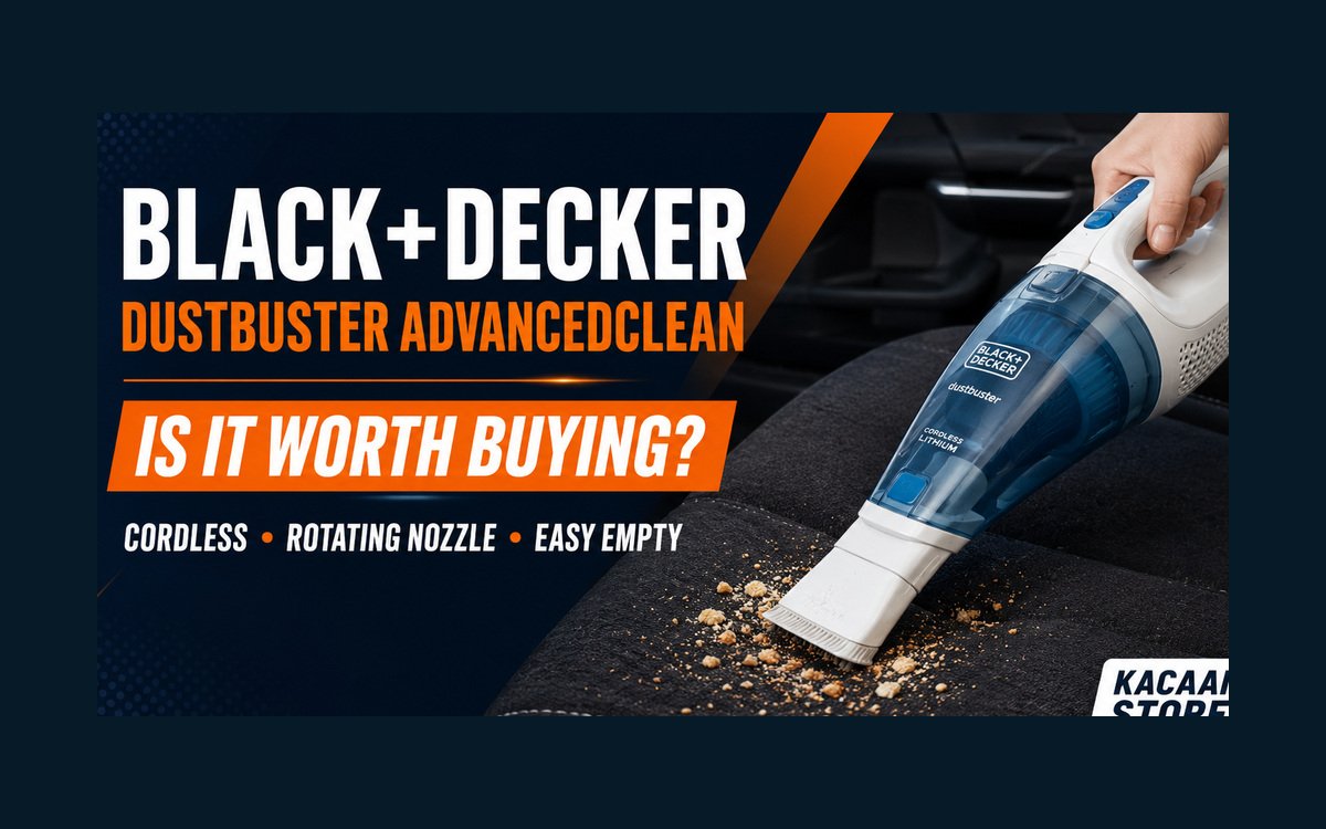 BLACK+DECKER Dustbuster AdvancedClean review