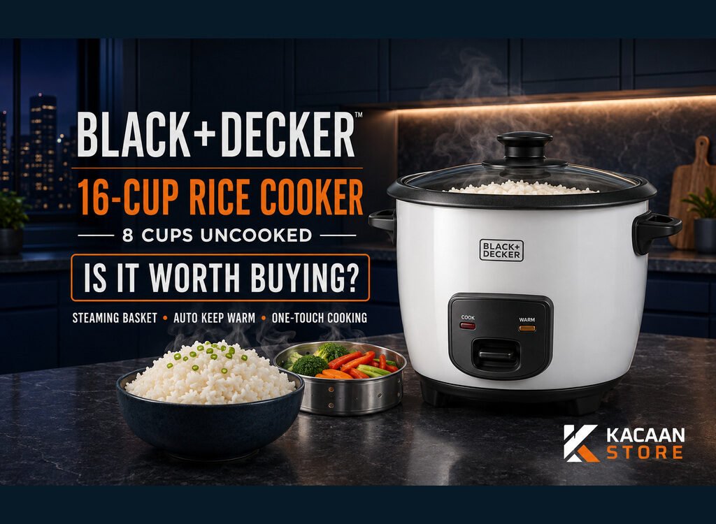 BLACK+DECKER RC516 16-Cup Rice Cooker review