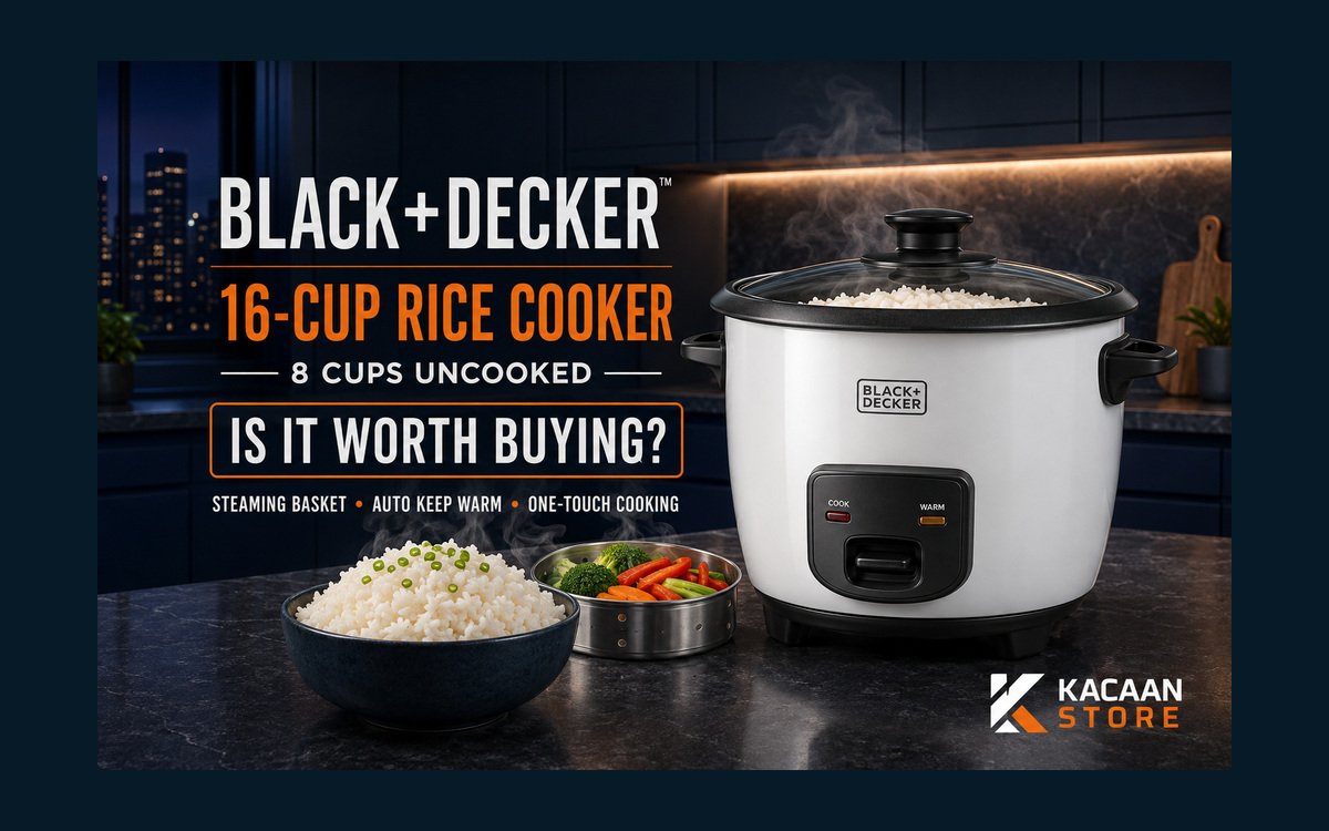 BLACK+DECKER RC516 16-Cup Rice Cooker review