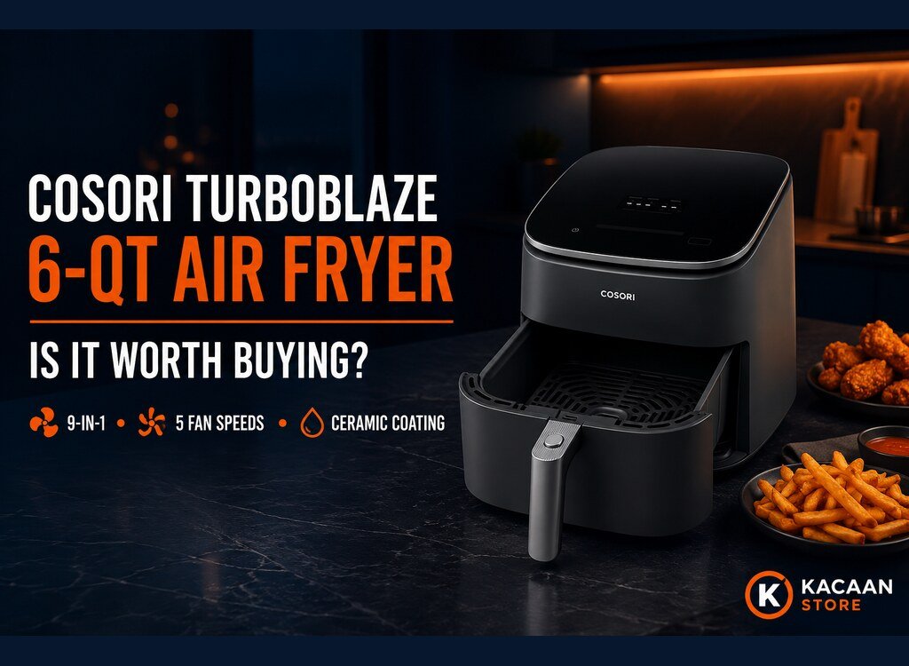 COSORI TurboBlaze Review 6-quart air fryer