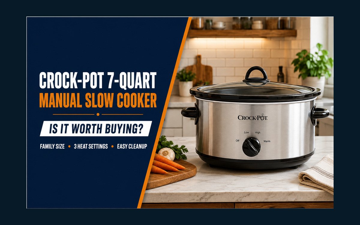 Crock-Pot 7-Quart Manual Slow Cooker review