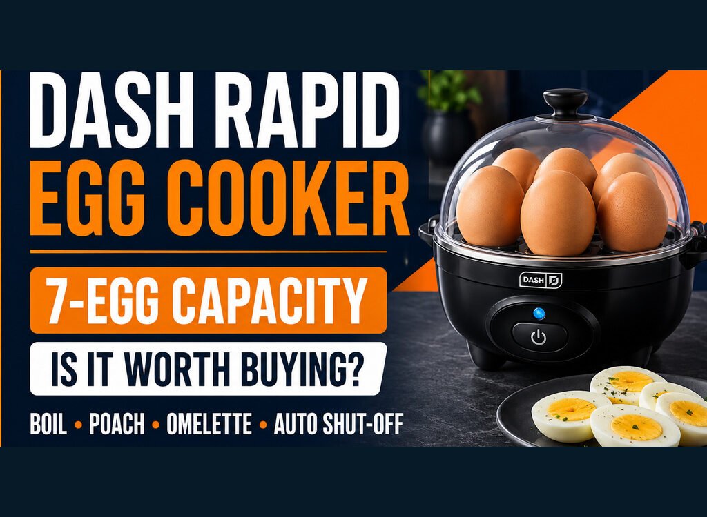 DASH Rapid Egg Cooker 7-egg capacity review
