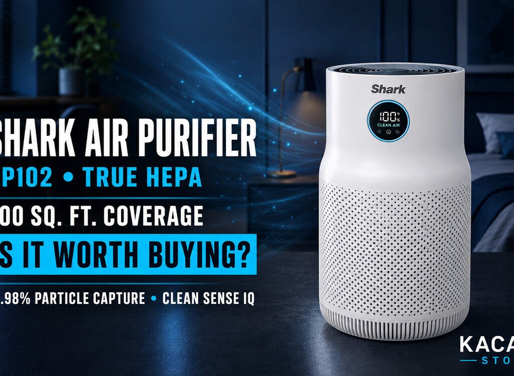 Shark Air Purifier HP102 True HEPA review for 500-square-foot rooms