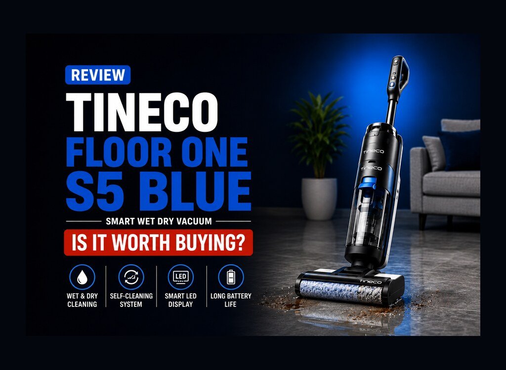 Tineco Floor ONE S5 Blue Review