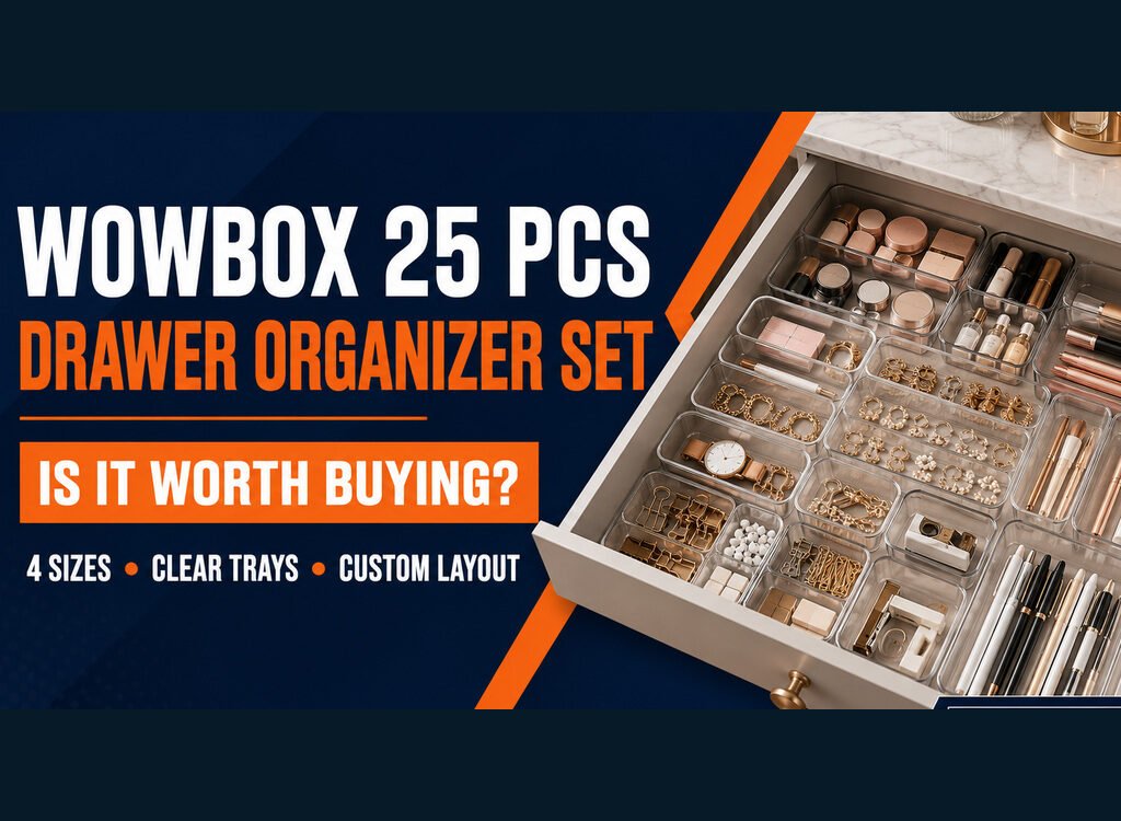 WOWBOX 25 PCS Drawer Organizer review